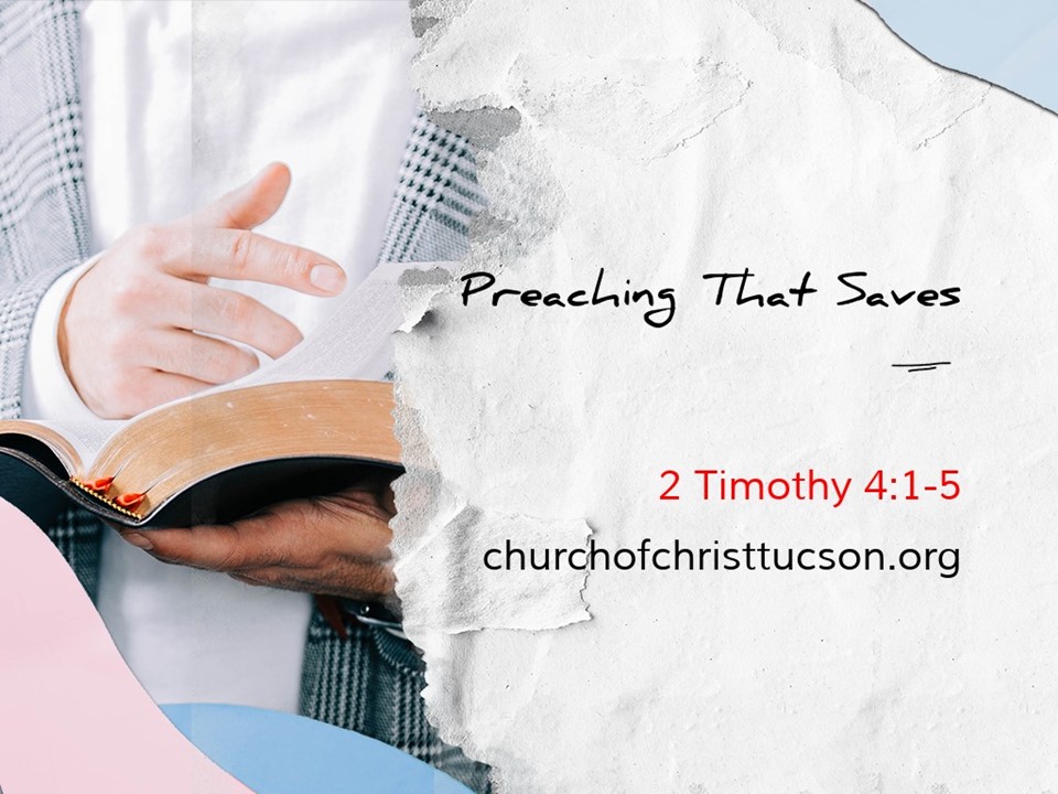Preaching That Saves