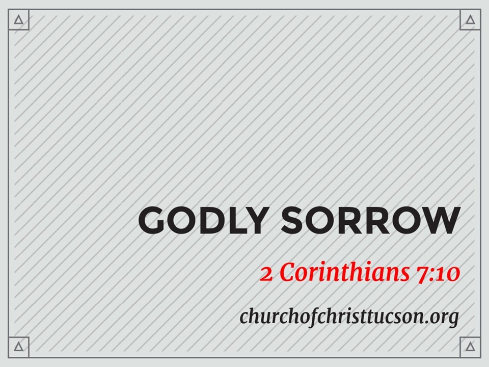 Godly Sorrow